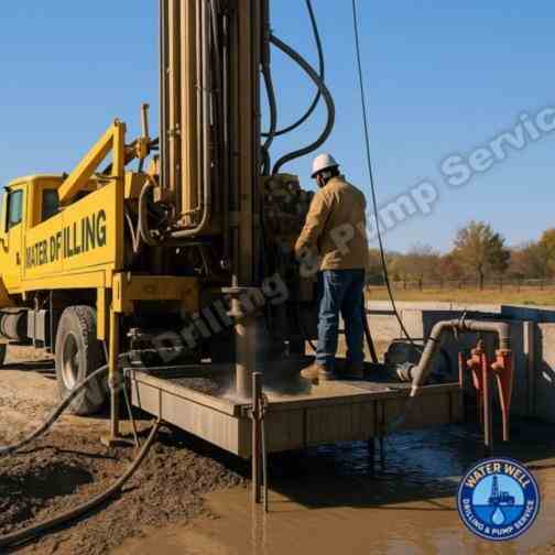 Water well drilling contractor working in Pleasanton, CA